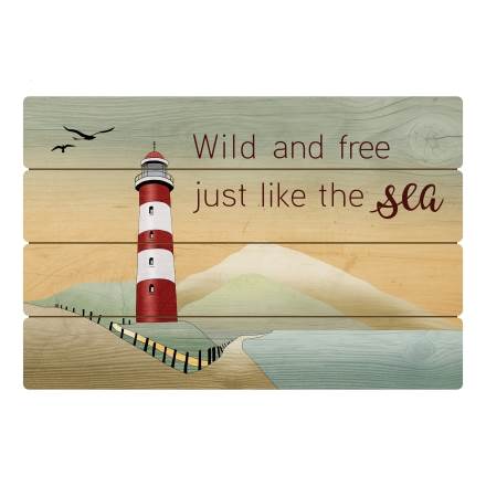 Goebel Scandic Home Lighthouse Wandbild