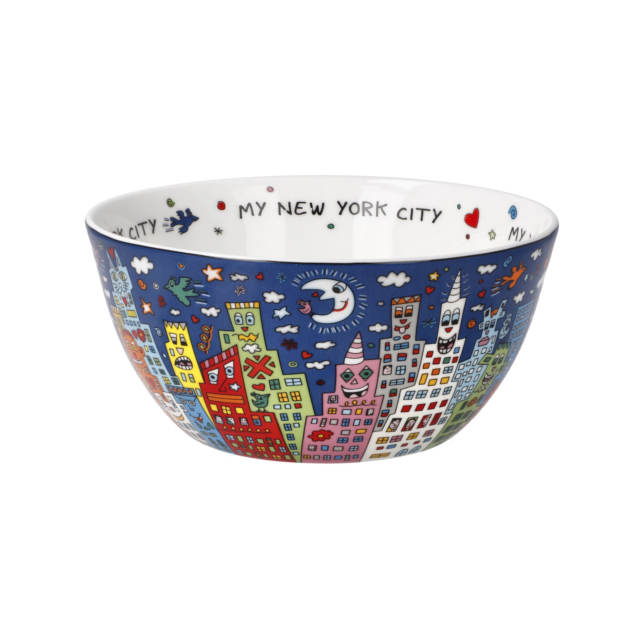 Goebel Pop Art James Rizzi Schale My New York City Night – Bild 3