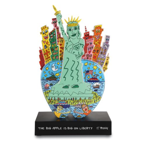 Goebel Pop Art James Rizzi Figur Big Apple on Liberty