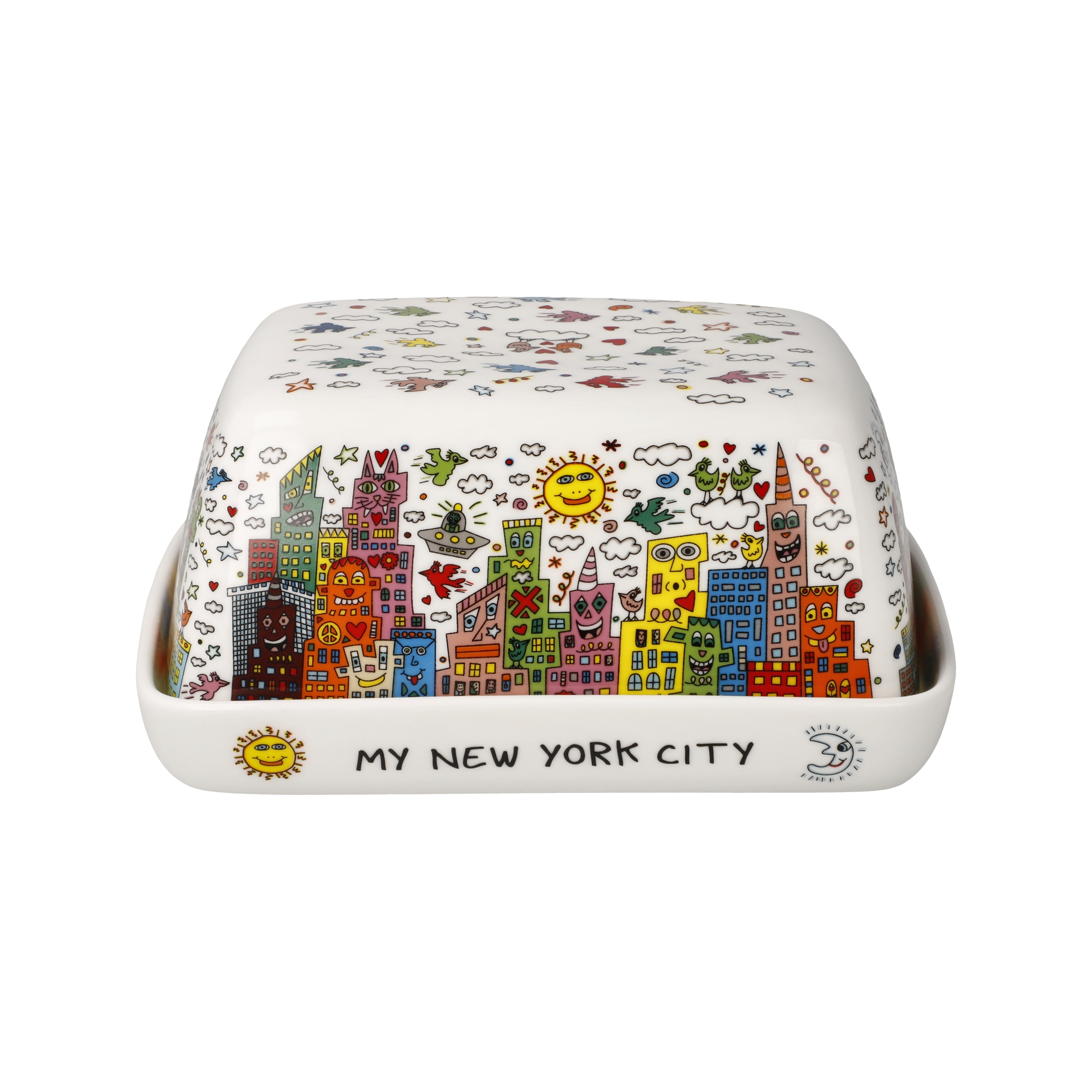 Goebel Pop Art James Rizzi Butterdose My New York City – Bild 3
