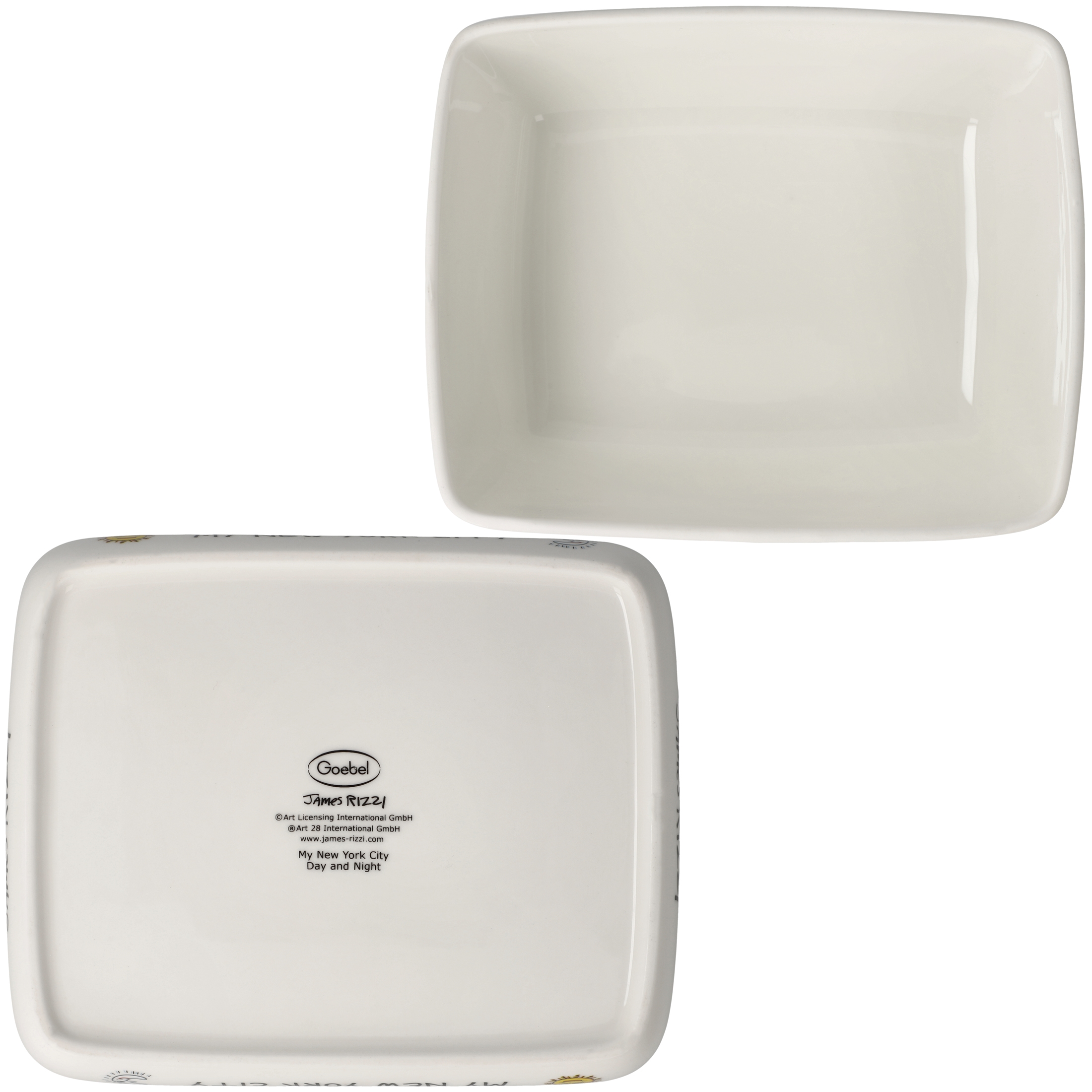 Goebel Pop Art James Rizzi Butterdose My New York City – Bild 5
