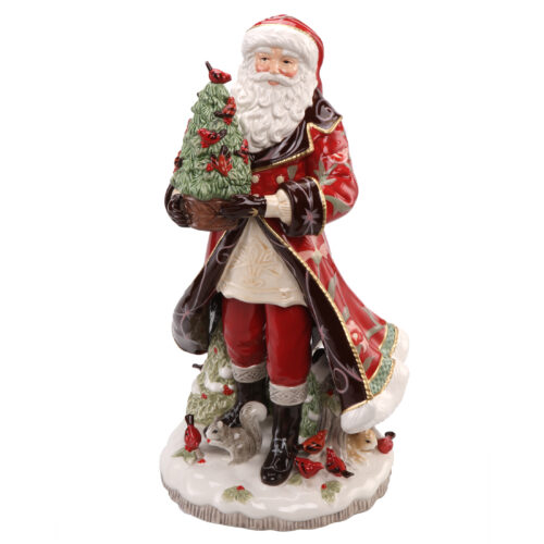 Goebel Figur Santa mit Baum