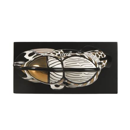 Goebel Pop Art Romero Britto Figur Golden Cheek to Cheek – Bild 5