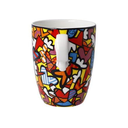 Goebel Pop Art Romero Britto Künstlertasse All We Need is Love – Bild 2