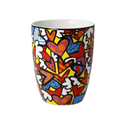Goebel Pop Art Romero Britto Künstlertasse All We Need is Love – Bild 4