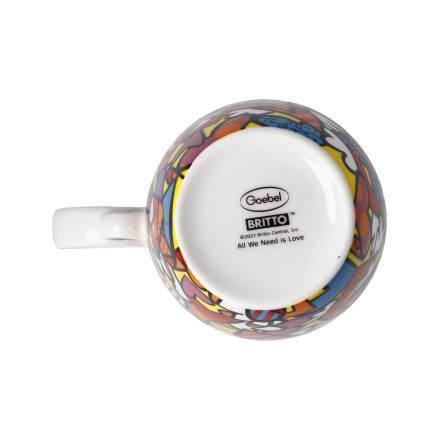 Goebel Pop Art Romero Britto Künstlertasse All We Need is Love – Bild 6