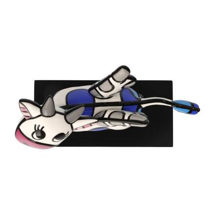 Goebel Pop Art Romero Britto Figur Flying Cow – Bild 5