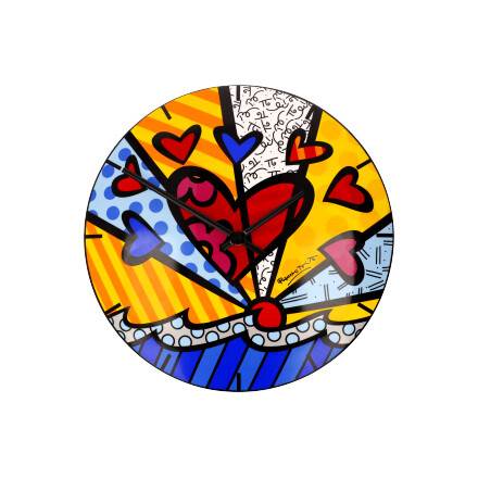 Goebel Pop Art Romero Britto Wanduhr A new Day