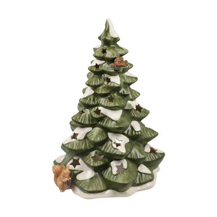 Verschneiter Lichterbaum