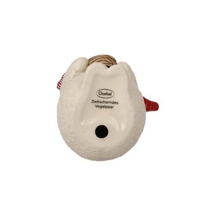 Figur Schneemann Zwitscherndes Vogelpaar – Bild 6