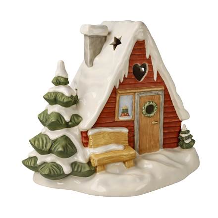 Berghütte im Schnee