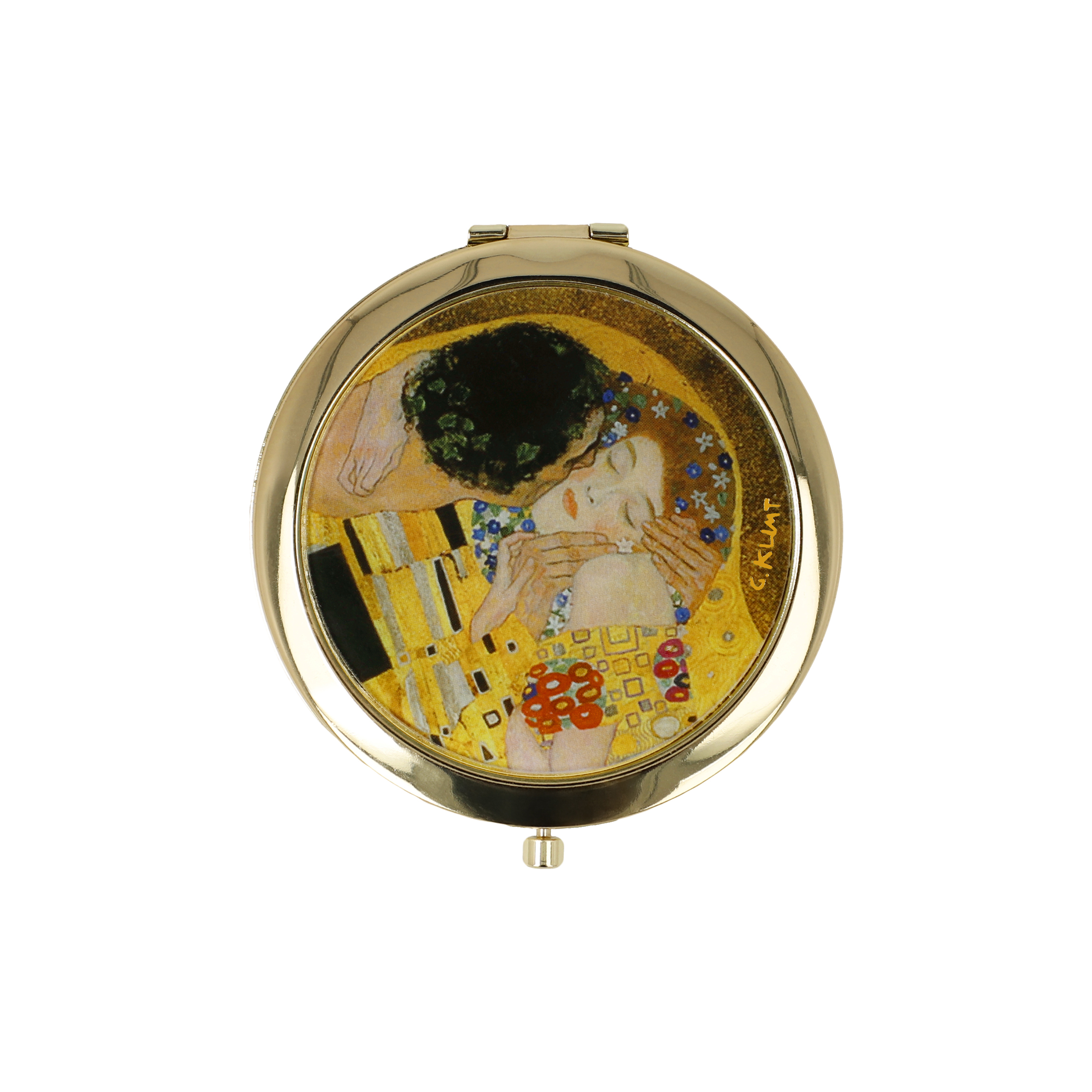 Goebel Artis Orbis Gustav Klimt Taschenspiegel Der Kuss – Bild 3