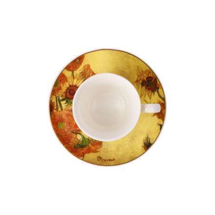 Vincent van Gogh Espressotasse Sonnenblumen – Bild 5