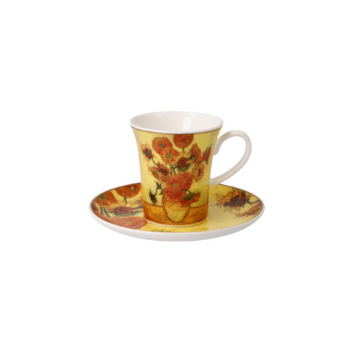 Goebel Vincent van Gogh Espressotasse Sonnenblumen