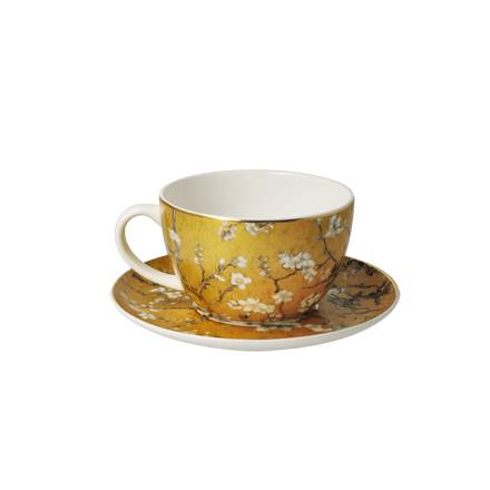 Vincent van Gogh Tee-/ Cappuccinotasse Mandelbaum – Bild 3