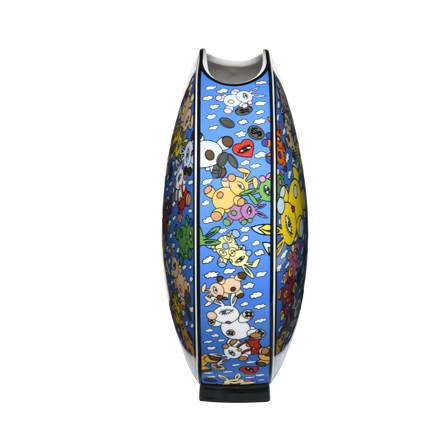Goebel Pop Art Mauro Bergonzoli Vase Magic Bunny Explosion – Bild 2