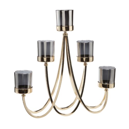 Goebel Ambiente Accessoires Kerzenleuchter gold