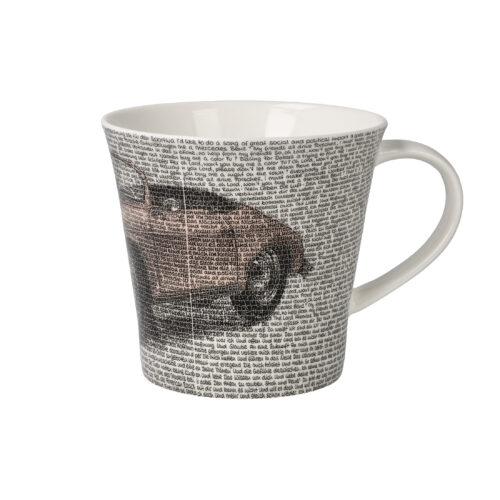 SAXA Coffee-/Tea Mug Porsche 356 Rubyred