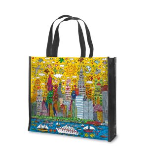 Goebel Pop Art James Rizzi Einkaufstasche My New York City Sunset