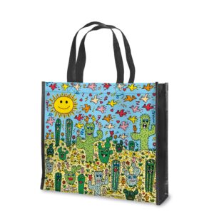 Goebel Pop Art James Rizzi Einkaufstasche Desert Life