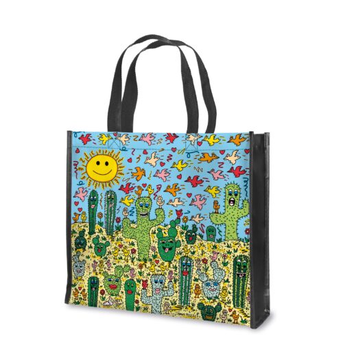 Goebel Pop Art James Rizzi Einkaufstasche Desert Life