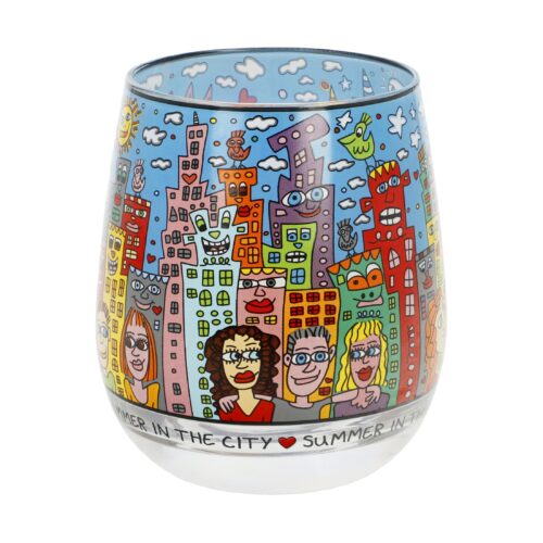 Goebel Pop Art James Rizzi Windlicht Summer in the City