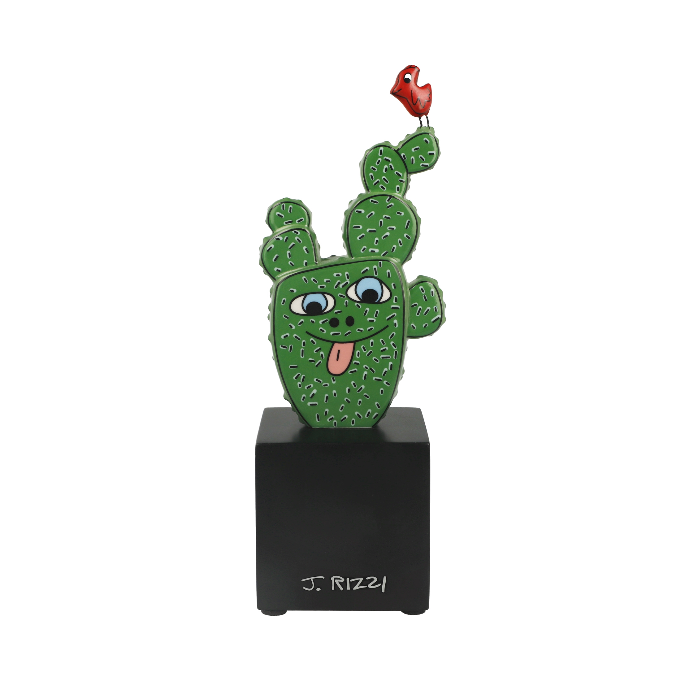 Goebel Pop Art James Rizzi Figur Cactus in Texas