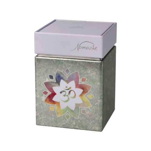 Goebel Lotus Teedose Om Grün