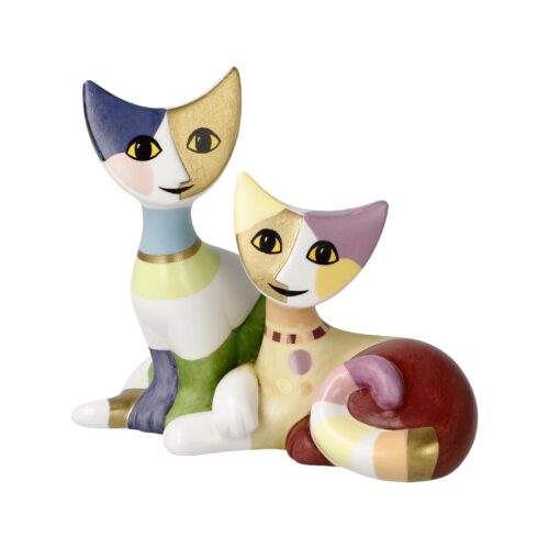 Goebel Rosina Wachtmeister Figur Minikatzen Tea e Tazio