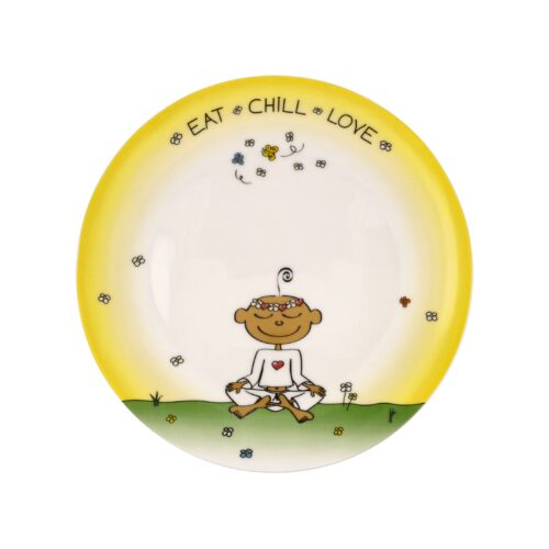 Der kleine Yogi Teller Eat-Chill-Love