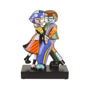 Goebel Pop Art Romero Britto Figur Cheek to Cheek