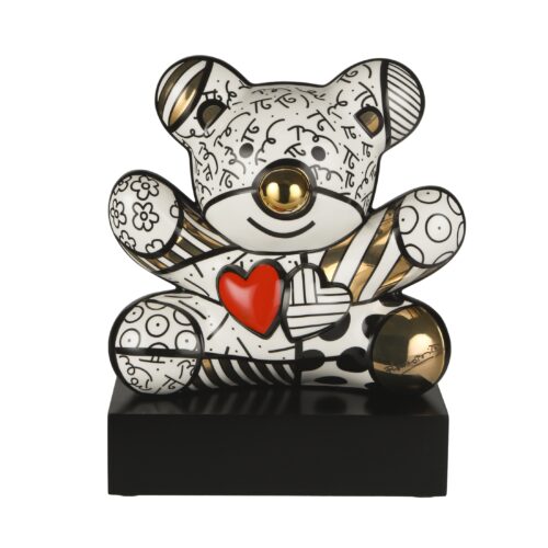 Goebel Pop Art Romero Britto Figur Golden Truly Yours