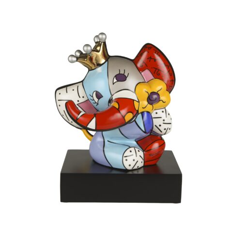 Goebel Pop Art Romero Britto Figur Spring Elephant