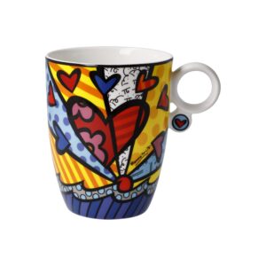Goebel Pop Art Romero Britto Künstlertasse A New Day