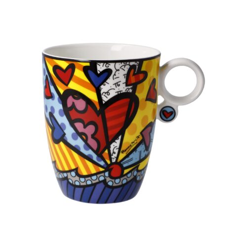 Goebel Pop Art Romero Britto Künstlertasse A New Day