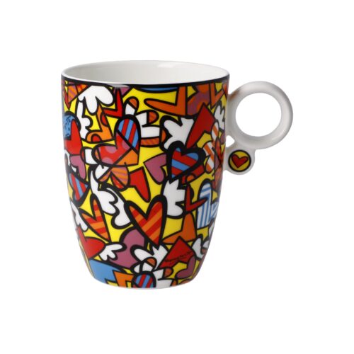 Goebel Pop Art Romero Britto Künstlertasse All We Need is Love