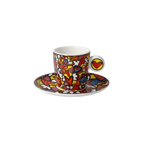 Goebel Pop Art Romero Britto Espressotasse All We Need is Love