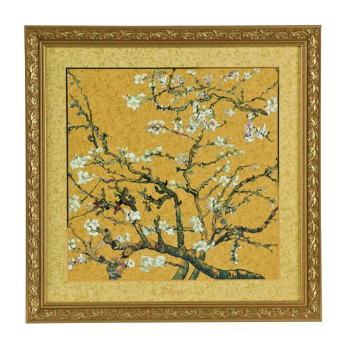 Vincent van Gogh Wandbild Mandelbaum gold