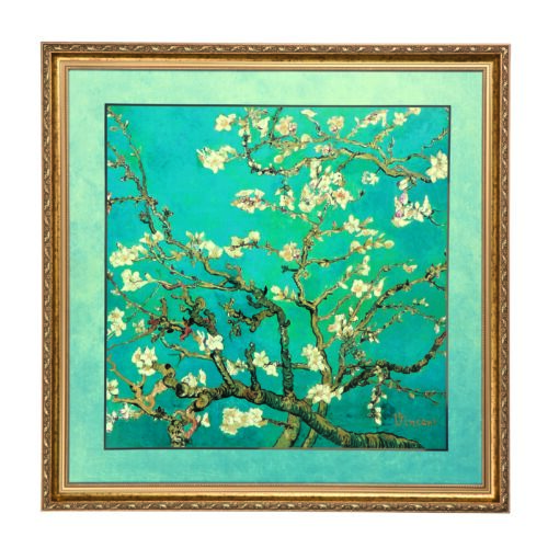 Vincent van Gogh Wandbild Mandelbaum blau