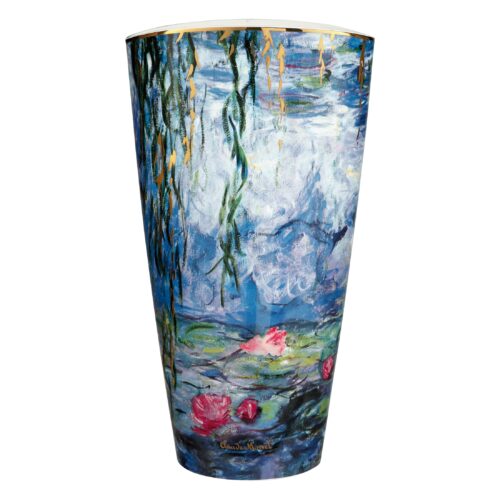 Goebel Claude Monet Vase Seerosen mit Weide