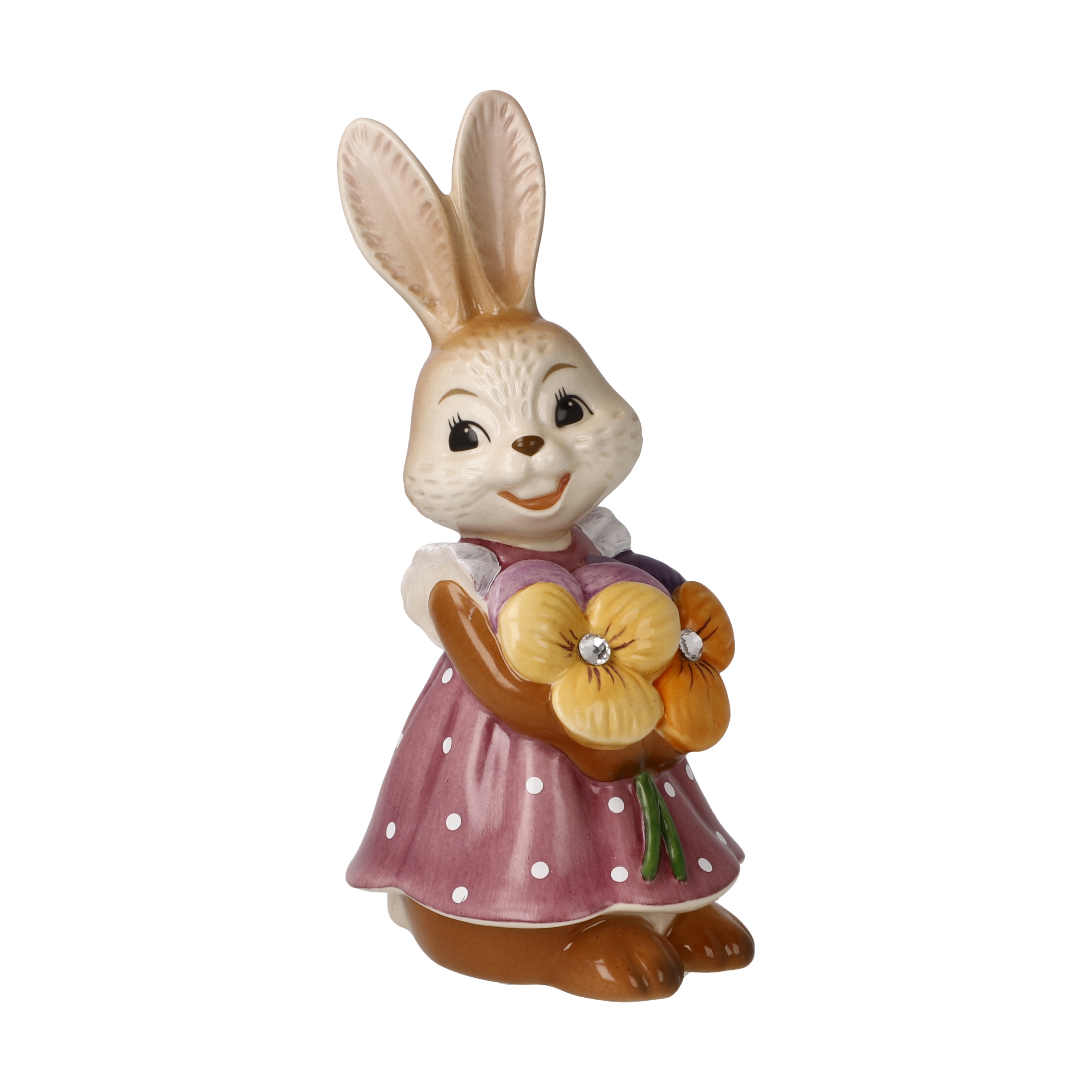 Hasenmädchen Blumen sind das Lächeln der Erde!