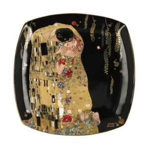 Gustav Klimt Teller Der Kuss