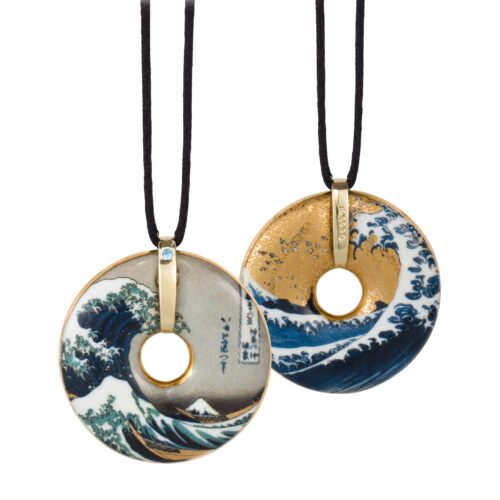 Katsushika Hokusai Halskette Die Welle