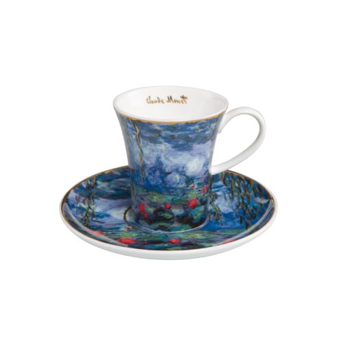 Claude Claude Monet Espressotasse Seerosen mit Weide