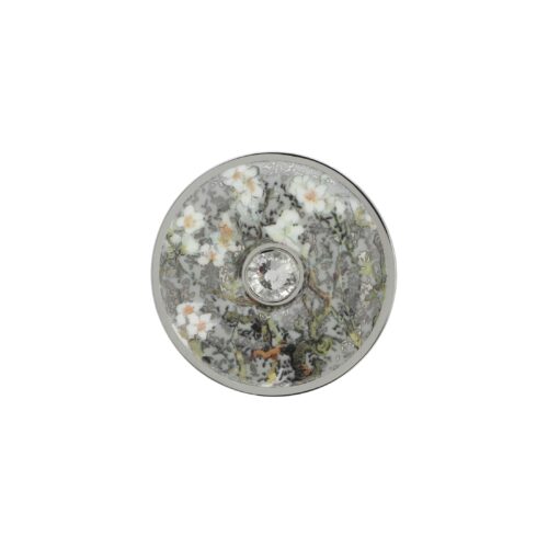 Goebel Vincent van Gogh Brosche Mandelbaum silber