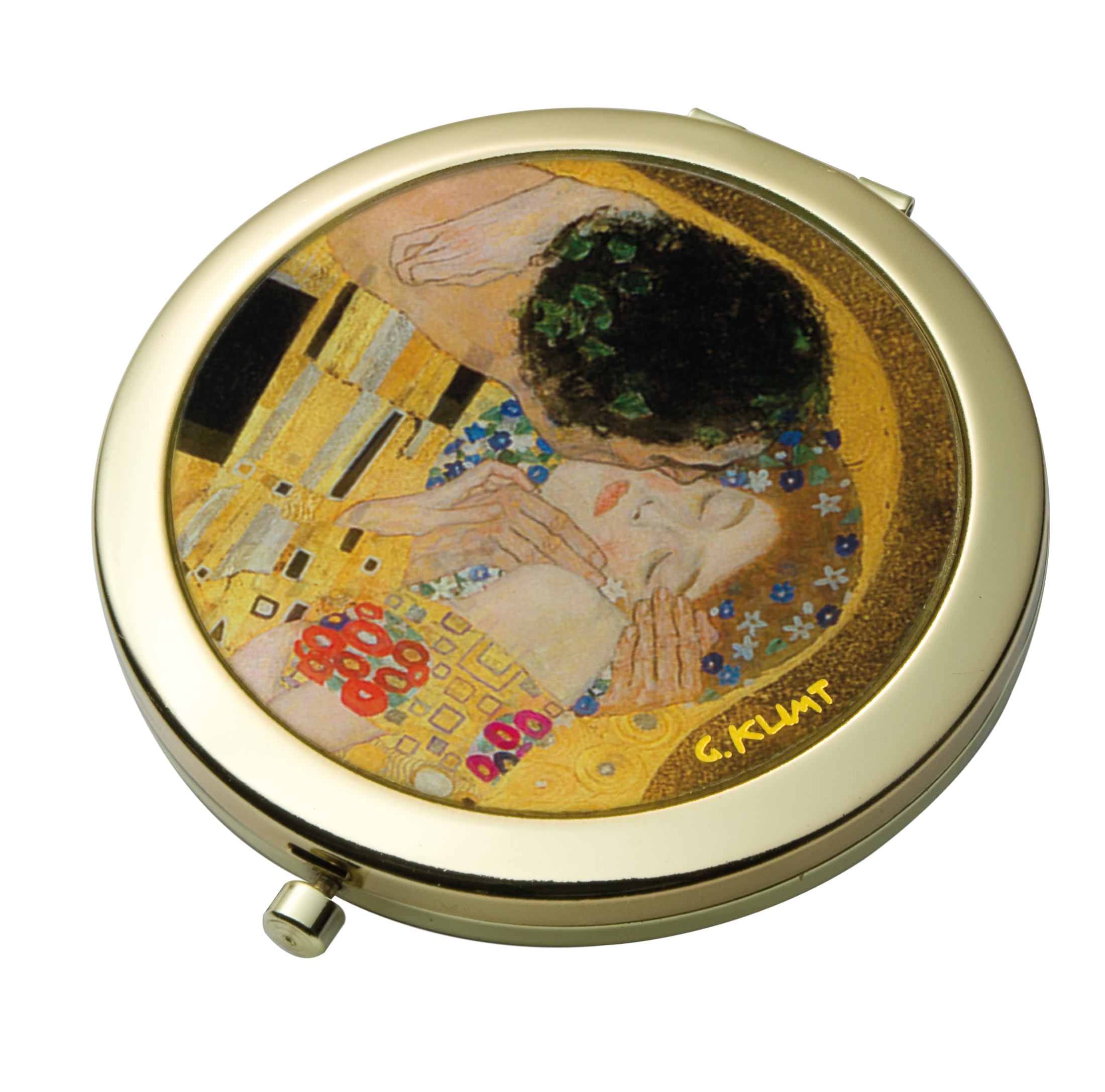 Goebel Artis Orbis Gustav Klimt Taschenspiegel Der Kuss
