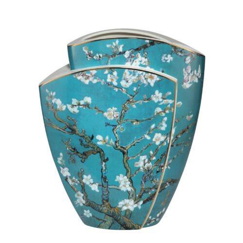Vincent van Gogh Vase Mandelbaum Blau