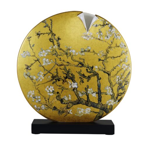 Goebel Vincent van Gogh Vase Mandelbaum gold