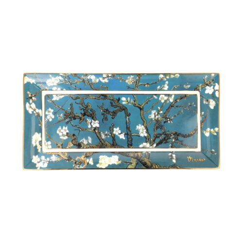 Goebel Vincent van Gogh Schale Mandelbaum blau