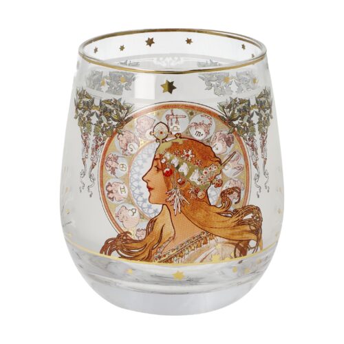 Goebel Artis Orbis Alphonse Mucha Windlicht Sternzeichen